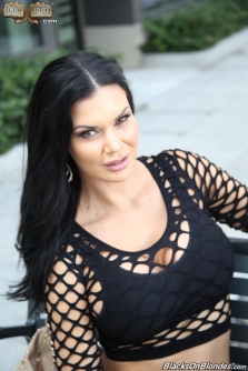 Jasmine Jae Interracial Gangbang - Pic 1